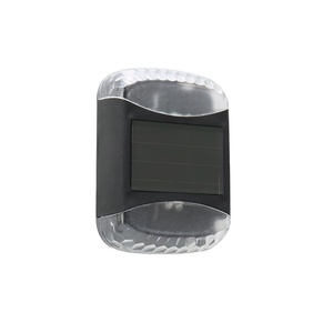 Nuova Lampada <span class=keywords><strong>Solare</strong></span> da Parete <span class=keywords><strong>a</strong></span> 4 <span class=keywords><strong>LED</strong></span> in Plastica con Effetto Ombra, Decorazione da Giardino <span class=keywords><strong>per</strong></span> <span class=keywords><strong>Esterni</strong></span>, Impermeabile, Dimmerabile, Luce Notturna Bianca Calda - Product Image 5
