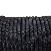 Corde tressée en aramide noire 5 mm FS05B Corde de sécurité incendie extérieure par JILI