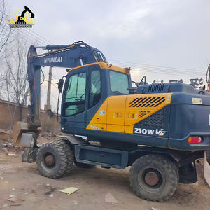 Excavadora Usada Hyundai 210W Precio Excavadora Hyundai de 20 Toneladas de Segunda Mano Motor Cummins Excavadoras Usadas para Ingeniería - Product Image 6