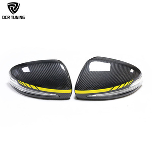 ฝาครอบกระจกมองข้างคาร์บอนไฟเบอร์ LHD แบบกำหนดเองสำหรับ Mercedes-Benz W205/W222/W238/W257/<span class=keywords><strong>AMG</strong></span> GT53 สีแดง/เหลือง/น้ำเงิน - Product Image 4