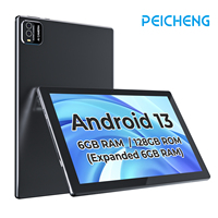 Venta al por mayor OEM nuevo 10,1 pulgadas Android 13 Tablet 5G WiFi 12GB RAM 128GB ROM 1280*800 pantalla táctil Tablet PC con funda protectora