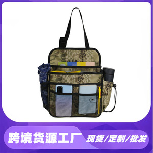 Sac de rangement suspendu pour siège de voiture, camouflage, tissu Oxford 600D, 8 à 11 compartiments pour organisateurs de véhicules - Product Image 4