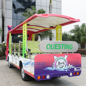 Bus électrique touristique personnalisé à thème de dessin animé / Voiture de tourisme urbaine de haute qualité / Bus électrique de tourisme pour parc d'attractions - Product Image 6
