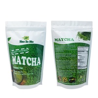 Disesuaikan kualitas Matcha organik bubuk teh hijau 100g/tas kemasan Matcha