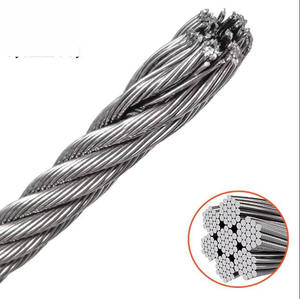 Outils de quincaillerie, câble de treuil en acier inoxydable 304 316, câble de treuil 7x7 7x19, câble en acier <span class=keywords><strong>pour</strong></span> clôture, voile d'ombrage, <span class=keywords><strong>plante</strong></span> <span class=keywords><strong>grimpante</strong></span>, corde à linge - Product Image 6