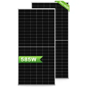 Risen Energy Solar Panels Cheap Solar Panel 585 Watt 555wp Low Price China Wholesale N-Type TOPCon Solar Mono Panels