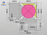 Plateforme de loisirs aquatiques gonflable durable avec tente pare-soleil, vente d'usine en Chine