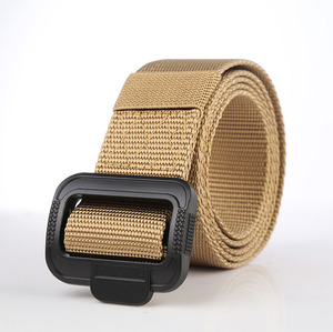 DFW0218 Cinturones de Lona Personalizados Cotyoe en Color Azul Marino Oscuro, Caqui, Negro y Coyote Desierto, con Hebilla de Plástico o Metal - Product Image 1