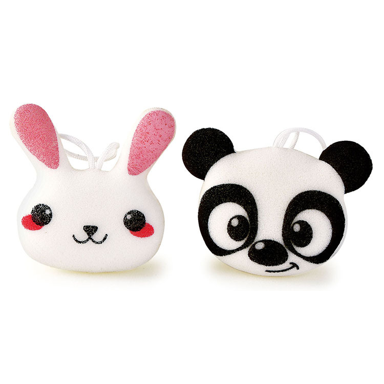 Kids Bath Sponge With Polyester Cartoon