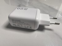 Chargeur mural USB A+C GaN 65W PD QC3.0 double port type C, adaptateur secteur 65 Watt OEM ODM pour ordinateur portable, téléphone, tablette