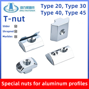 Fastener Các Nhà Sản Xuất Hiệu Suất Đáng tin cậy Tùy Chỉnh T <span class=keywords><strong>Nut</strong></span> M4 <span class=keywords><strong>M5</strong></span> M6 M8 T Khe Cắm <span class=keywords><strong>Nut</strong></span> Cho Nhôm Hồ Sơ - Product Image 4