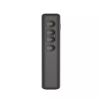 H90S 2.4G Télécommande sans fil Stylo de présentation numérique Présentateur PowerPoint multifonction avec pointeur laser Noir