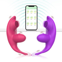 Vibrateur portable BlueRabbit à commande par application, stimulateur clitoridien et point G, godemiché insérable pour masturbation féminine, jouet sexuel pour adultes