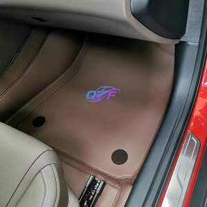 แผ่นปูพื้นรถยนต์กันน้ำสำหรับ Hyundai Genesis <span class=keywords><strong>2015</strong></span> 2017 2016<span class=keywords><strong>หนัง</strong></span>หรูหรา - Product Image 1