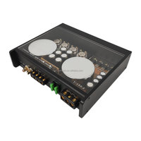 Amplificateur de voiture de qualité sonore, 2 canaux RMS 150W 4 Ohm, amplificateur DSP, amplificateur de médiums et de basses, crête 3000W, amplificateur de voiture classe D, classe AB