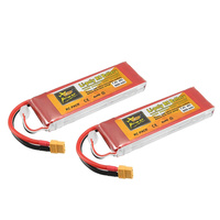 Batterie au lithium rechargeable 18650 de qualité supérieure, dernière version, 6000 mAh, 7,4 V, 45C, pour voiture RC, modèle de bateau, char, hélicoptère, garantie 1 an