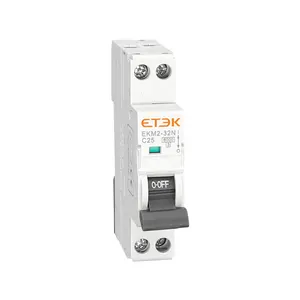 ETEK 6Ka mcb eléctrica interruptor miniatura 4.5Ka 240/415V, carril din mini interruptores