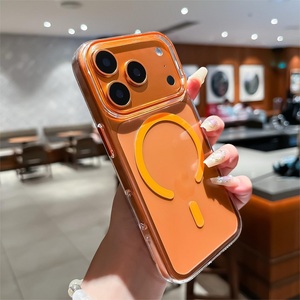 Nouvelle coque magnétique transparente antichute pour iPhone 17 16 15, étui de protection en <span class=keywords><strong>PC</strong></span> transparent pour iPhone 17 Pro Max 16 15 14 <span class=keywords><strong>13</strong></span> 12 Pro - Product Image 3