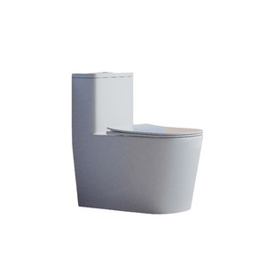 โถสุขภัณฑ์แบบชิ้นเดียว U3 ระบบไซฟอน 36 ลิตร แบบตั้งพื้น พร้อมระบบดับกลิ่น แบบ S-Trap ระยะห่าง 380 มม. - Product Image 1