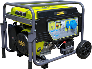 Best Seller 220V 50/60Hz 6KW 420cc <b>Gasoline</b> <b>Generator</b> Single Phase AC 4-Stroke Engine 25L Recoil+Electric Start - Product Image 4