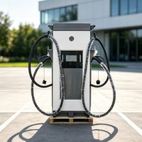 Cargador Rápido de CC de 120kW-400kW Directo de Fábrica, Estación de Carga de Vehículos Eléctricos de Nivel 3 OCPP 1.6J para Flotas Comerciales