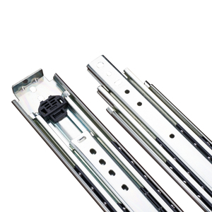 Fusaier Heavy Duty 76mm Canales telescópicos Deslizamiento Guías Cajón Deslizante 225kg 500lbs Capacidad de carga para gabinetes de cocina - Product Image 1