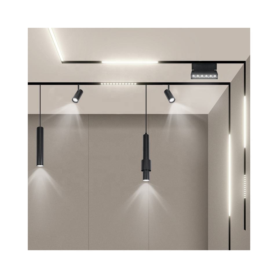 Smart LED Track Lighting - DC48V Magnetic System Solutions