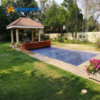 Robuste Poolabdeckung für den Außenbereich, Unterwasser- oder Aufputzmontage, Polycarbonat, Solar-Winterabdeckung, IP68 Wasserdicht