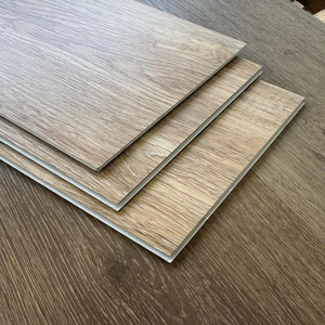 Revêtement de sol SPC en <span class=keywords><strong>PVC</strong></span> à clipser, aspect bois, étanche, 4mm 5mm 6mm 7mm 8mm, LVT, LVP, planches de vinyle, revêtement de sol vinyle de luxe - Product Image 1