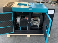 Générateur diesel silencieux 16KW avec panneau numérique, système de refroidissement par air et eau, démarrage automatique, haute qualité et prix d'usine compétitif