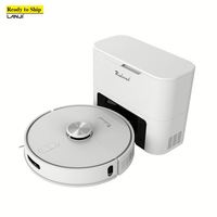 Redroad R10 Robot aspirateur humide équipement de nettoyage à sec appareils ménagers intelligents alimenté par batterie électrique avec de l'eau