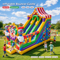 Château Gonflable Toboggan Trampoline Combo pour Enfants, Location Commerciale pour Événements Extérieurs, Vente en Gros