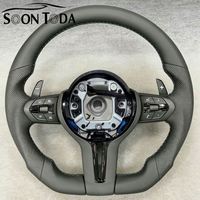 Volante Deportivo OEM Estándar para Automóvil, Totalmente Perforado, de Cuero Auténtico, para BMW F10 F30 F90 F92 F93 F07 F06 F03 F13