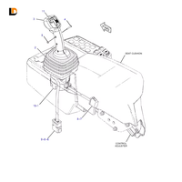 375-1559 CONTRÔLE GP CATERPILLAR JOYSTICK