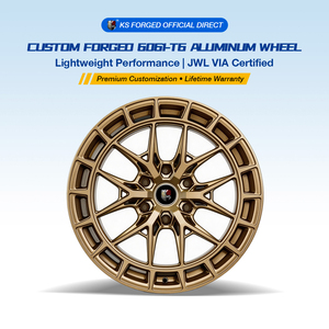 Jantes en alliage forgé monobloc usinées or KS 18-23 pouces 5x112 5x120 Jantes personnalisées pour <span class=keywords><strong>BMW</strong></span> M2 M3 M4 E36 E90 E60 E39 <span class=keywords><strong>E38</strong></span> E46 E34 - Product Image 2