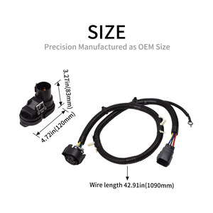 Kit de Conector de Cableado para Gancho de Remolque para Ford Transit 150 250 350 2015-19, 12V, Aislamiento de PVC IP65 - Product Image 2