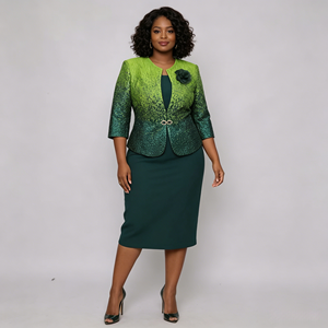 Tenue de cérémonie africaine pour femme, idéale pour les occasions spéciales et les mariages traditionnels - Product Image 2