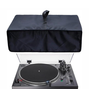 Funda antipolvo para tocadiscos de tela Oxford, accesorio de audio para el hogar, resistente al agua y a los arañazos, en oferta. - Product Image 3
