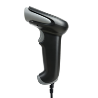 Escáneres 2D Dyscan DS6100C PDF417 Data Matrix, Lector de Códigos QR USB de 1 Millón de Píxeles, Escáner de Códigos de Barras con Cable para Punto de Venta