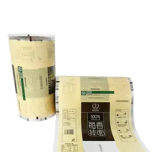 Customized Printing High Quality PE/PET Laminated Film Plastic Rollstock Chips Candy Potato Packaging Film Roll For Food Package