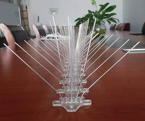 Lot de pointes d'oiseaux <span class=keywords><strong>anti</strong></span>-oiseau en plastique, 50/60CM, 75 kits de vente en gros - Product Image 1