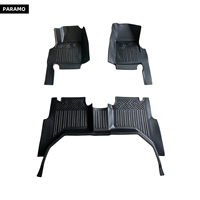 Tapis de sol de voiture professionnels en TPE résistants aux déchirures pour l'intérieur de voiture, couverture complète, LHD, pour PARAMO