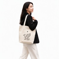 Sac de courses en toile grande capacité, réutilisable, livraison rapide, pliable, pour les trajets quotidiens, logo personnalisable, faible quantité minimale de commande