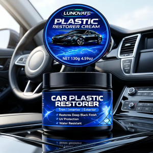Restaurador de Plástico para Autos LUNOVATE, Revitalizador de Molduras, Tablero y Parachoques |   Brillo Negro Intenso |   130g / 4.59oz |   Duración de 3 Años - Product Image 6