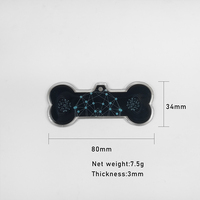 Pendentif de thérapie saine pour chiens et chats, avec puce Térahertz, énergie quantique, carte Nume, énergie scalaire et ions négatifs, pour la santé osseuse des animaux de compagnie CAMAZ CM