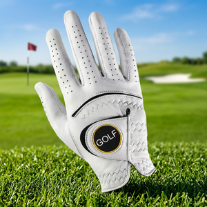 Gants de golf respirants toutes saisons à doigts complets pour hommes et femmes, en microfibre, avec fermeture auto-agrippante, pour la main gauche/droite, cyclisme - Product Image 5