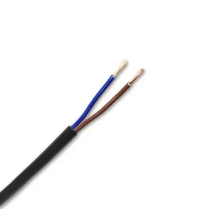 1 2 3Cores 0.75mm1.5mm2 2.5mmHigh Quality Wholesale H05vv-f Extrusion Pure Copper Pvc Flexible Electrical Wire Power Cable