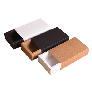 Custom paper matchbox style gift packaging box for essential oils
