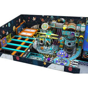 设计淘气城堡组合儿童互动室内游乐中心儿童空间主题室内游乐场 - Product Image 4