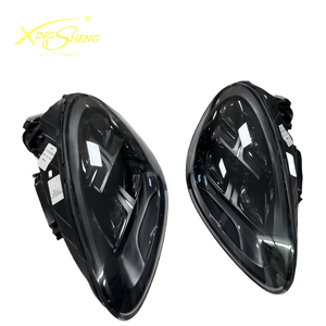 Faros Delanteros LED de Cuatro Puntos con Fondo Negro, de Alta Calidad y Gran Venta, para Porsche Cayenne, Actualizados - Product Image 3